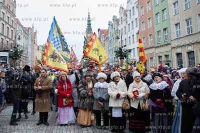 Gdańsk. IX edycja gdańskiego Orszaku Trzech Króli....