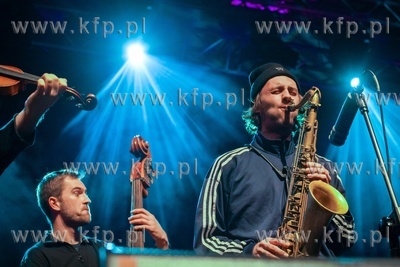 Gdańsk, Centrum Św. Jana, Pomorski Jazz. Nz. Tomasz...