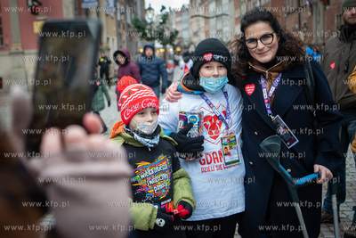 Gdańsk, Długi Targ. 30 Finał Wielkiej Orkiestry...