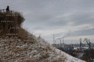 Panorama Gdańska z Góry Gradowej. 1.02.2022 / fot....