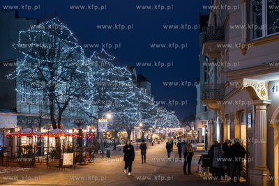 Sopot. Iluminacje świąteczne. 08.12.2023 / fot. Anna...