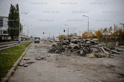 Gdansk. Remont ul. Marynarki Polskiej
26.10.2011
fot....