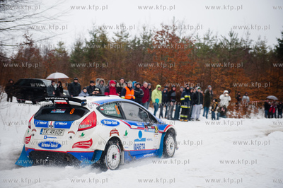 Skrzeszewo. Odcinek specjalny 8 Rajdu Lotos Baltic...