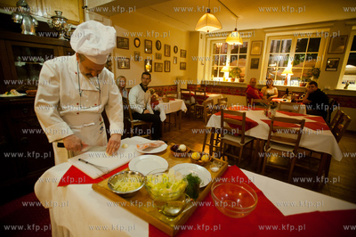 Gdansk. Restauracja Kuchnia Rosyjska. Noc Restauracji...