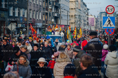 Gdynia. Orszak Trzech Kroli.  06.01.2014 fot. Mateusz...