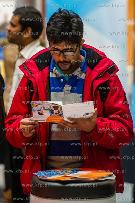 Politechnika Gdanska. Dziedziniec Heweliusza. Targi...