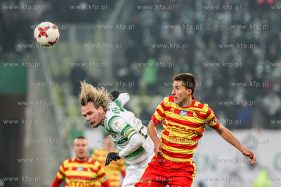 Stadion Energa Gdańsk.  Mecz XXI Kolejki Lotto Ekstraklasy...