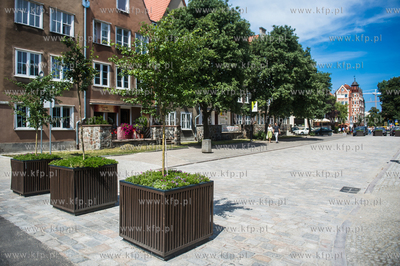 Gdańsk. Ulica Grobla. 18.07.2017 fot. Mateusz Ochocki...