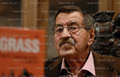 80 urodziny noblisty Guntera Grassa w Gdansku. Pisarz...