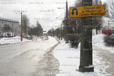 Przebudowa ukladu drogowego Wezel Sw. Maksymiliana...