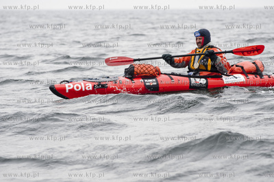 Gdansk Sobieszewo Nz  Marek Kaminski poczas Zimowej...
