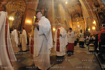 Msza Wieczerzy Panskiej w Wielki Czwartek w bazylice...