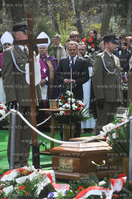 Gdansk. Srebrzysko. Pogrzeb posla, Arkadiusza Rybickiego,...