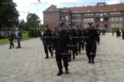 Slupsk
115 policjantow szkolonych w Szkole Policji...