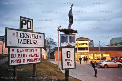 Kampania wyborcza w wyborach samorzadowych w Gdansku....