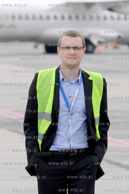 Michal Tusk, pracownik Portu Lotniczego w Gdansku.
04.06.2012...