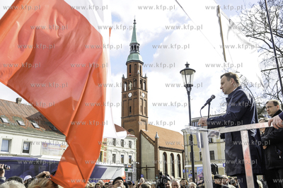 Starogard Gdanski. Spotkanie kandydata PiS na prezydenta...