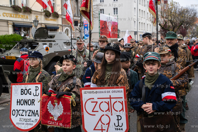 Parada Niepodległości w Gdańsku. 11.11.2025 fot....