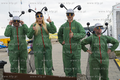 Red Bull Konkurs Lotów w Gdyni. Nz. drużyna Odlotowa...