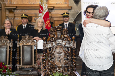 Gdańsk. Uroczysta LI sesja Rady Miasta Gdańska w...