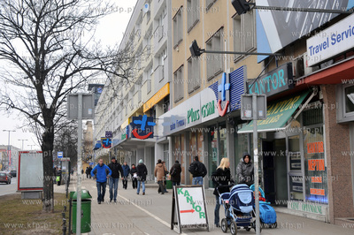 Gdansk - Wrzeszcz - nz aleja Grunwaldzka na wysokosci...