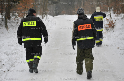 Poszukiwanie zaginionej kobiety Marii Pettke w Leznie...