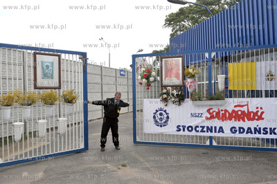 W 31. rocznice podpisania Porozumien Sierpniowych stoczniowa...