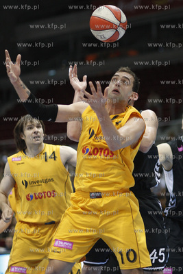 Sopot. Ergo Arena. Mecz o trzecie miejsce Touron Basket...