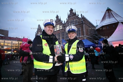 Gdansk. XXI Final Wielkiej Orkiestry Swiatecznej Pomocy....