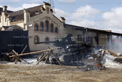 Inscenizacja bitwy o Sopot na terenach zamknietego...
