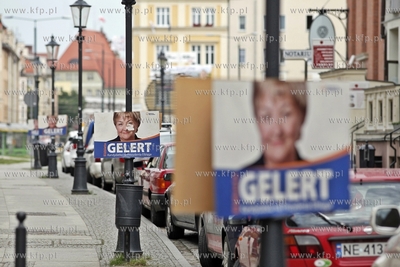 Elblag.  II  tura wyborow prezydenckich w Elblagu....