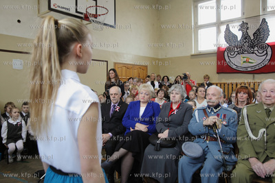 Gdańsk. Szkoła podstawowa nr. 65. Uroczystości z...