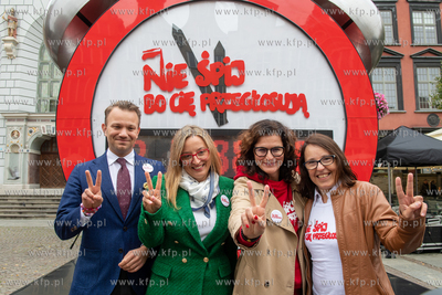 Długi Targ w Gdańsku. Podsumowanie kampanii profrekwencyjnej...
