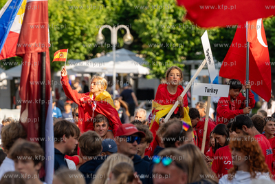 Sopot. Ceremonia Otwarcia Mistrzostw Europy Ergo Hestia...