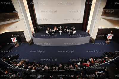 Gdansk, kino Neptun. Premiera filmu Swietlik, w rezyserii...