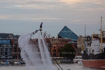 Gdańsk, Water Show Gdańsk. Pokazy umiejętności...