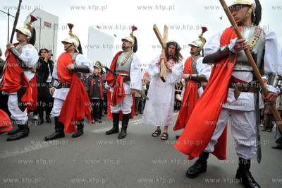 Wielki Piatek. Misterium Meki Panskiej na ulicach Gdanska...