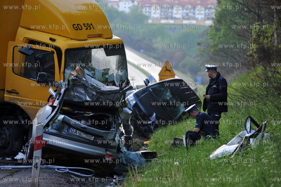 Tragiczny wypadek drogowy na obwodnicy Trojmiasta miedzy...