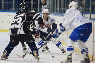 Gdansk. Hala Olivia. Mecz pierwszej ligi hokeja. KH...