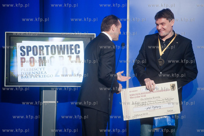 Gdansk. Stidio TVP Gdansk. Gala wreczenia nagrod w...