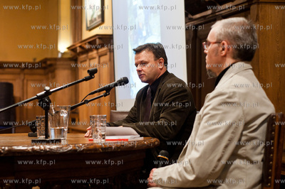 Gdansk. Nadbaltyckie Centrum Kultury. Spotkanie z Adamem...
