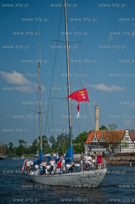Gdansk. Oficjalne rozpoczecie sezonu zeglarskiego....