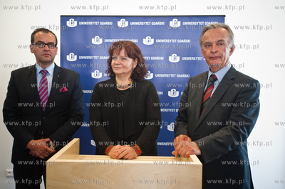 Uroczyste otwarcie Wydzialu Chemii Uniwersytetu Gdanskiego,...