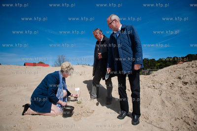 Gdansk. Wyspa Sobieszewoska. Teren Stacji Badawczej...