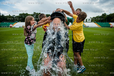 Gdansk. Stadion Miejski przy ul. Traugutta. Miedzynarodowy...