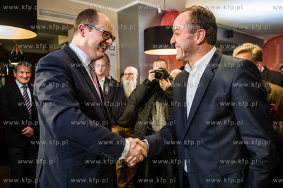 Gdansk. Oliwa. Restauracja Classic. Druga tura wyborow...