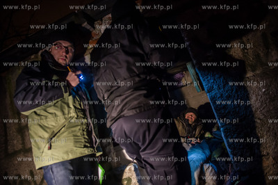 Gdansk. Prowadzone na terenie miasta liczenie osob...