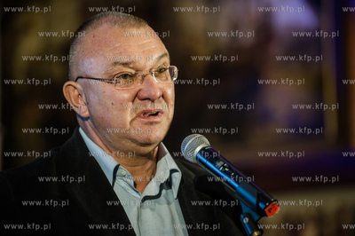 Gdansk. Dwor Artusa. Gala wreczenia nagrod dla zeglarzy...