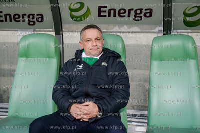 Stadion Energa Gdańsk.  Mecz XXI Kolejki Lotto Ekstraklasy...