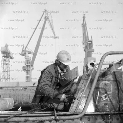 Stocznia Gdanska im Lenina. 
10.02.1978
4luty78_z.kosycarz_p23
Fot....